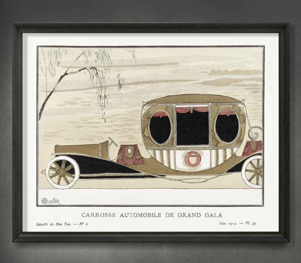 Grand gala automobile coach (1914). Charles Martinas