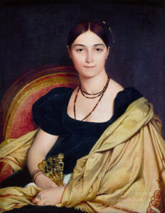 Jean Auguste Dominique Ingres Madame Duvaucey (1807)